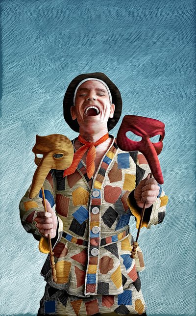 The Servant of Two Masters, 2018 by Scott McKowen