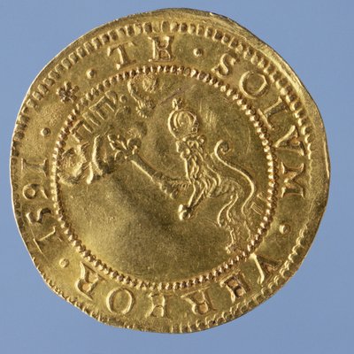 4-pounds Scots of James I, Edinburgh mint, 1591 (reverse) by Scottish School