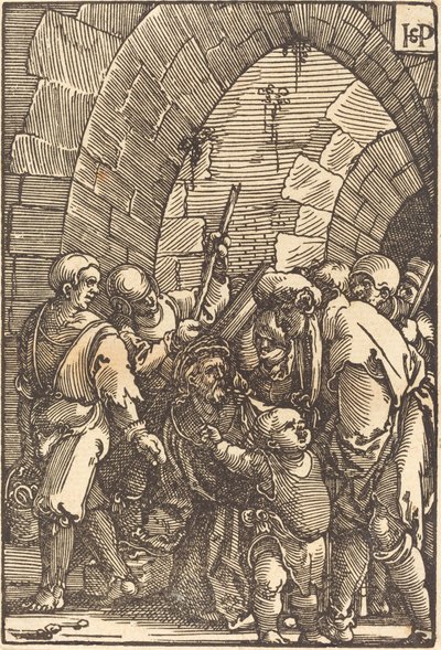 Christ Bearing the Cross by Sebald Beham