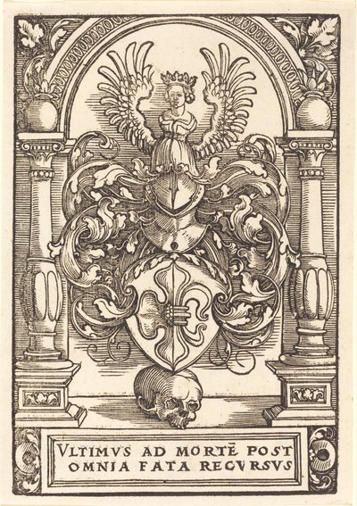 Coat of Arms of Lazarus Spengler by Sebald Beham