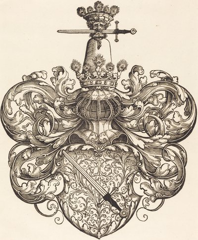 Coat of Arms of the Family Kress von Kressenstein by Sebald Beham