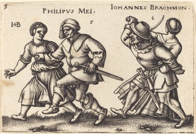 May and June by Sebald Beham