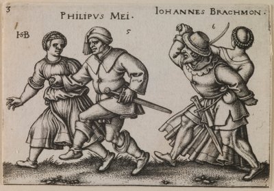 “May and June” from the series “The Peasants’ Feast or The Twelve Months” by Sebald Beham