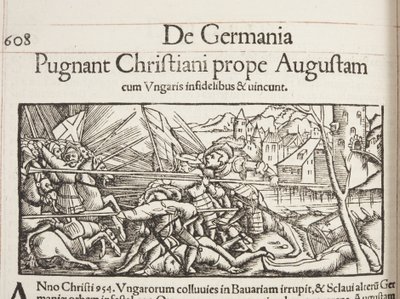 Cosmographia, Fol 608, 1544 by Sebastian Munster