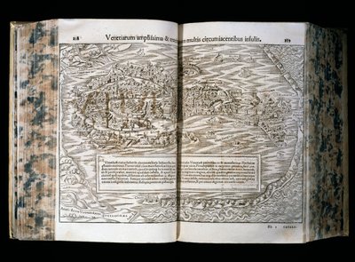Venice, Illustration from Cosmographia, by Sebastian Munster by Sebastian Munster