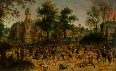 Assault on a Town by Sebastian Vrancx