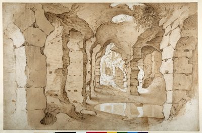 Inside the Ruins of the Colosseum by Sebastian Vrancx