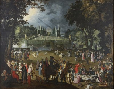 The Fête by Sebastian Vrancx