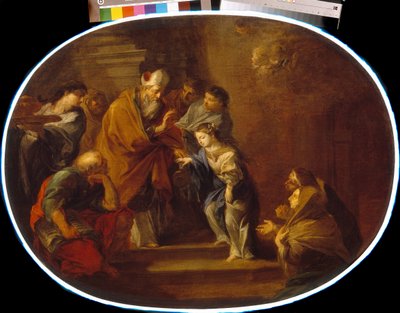 The Presentation of the Blessed Virgin Mary by Sebastiano Conca