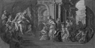 Solomon and the Queen of Sheba by Sebastiano Conca