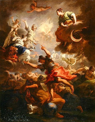 Allegory of Tuscany by Sebastiano Ricci