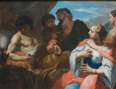 Antiochus Visited by the Doctor in the Presence of Seleucus and Stratonice by Sebastiano Ricci