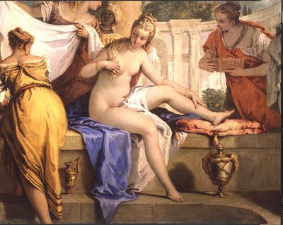 Bathsheba Bathing, c.1725 (detail) by Sebastiano Ricci