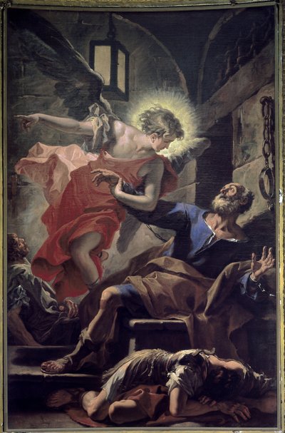 Deliverance of Saint Peter by Sebastiano Ricci