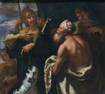 Diogenes Lantern by Sebastiano Ricci