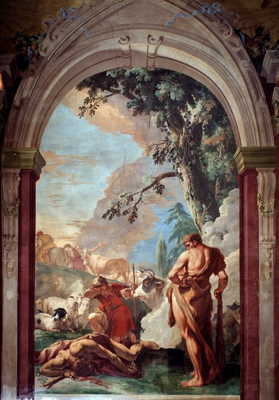 Hercules and Cacus by Sebastiano Ricci