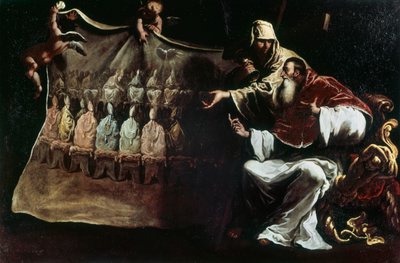 Pope Paul III inspired by Faith to convoke Council of Trent by Sebastiano Ricci