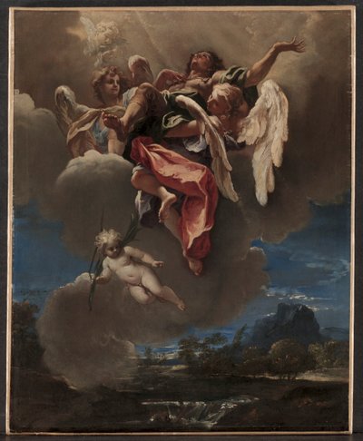 Study for "An Apotheosis of a Saint" (for San Bernardino dei Morti, Milan) by Sebastiano Ricci