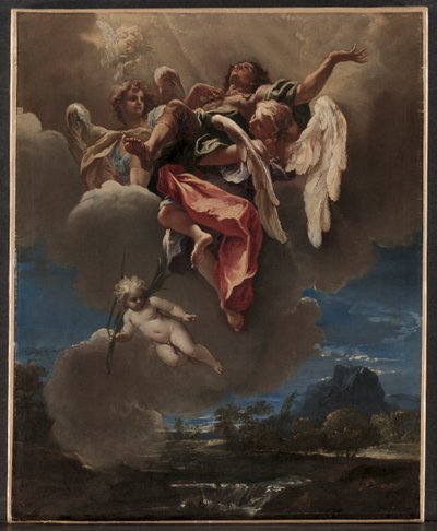 Study for An Apotheosis of a Saint for San Bernardino dei Morti, Milan, c. 1695 by Sebastiano Ricci