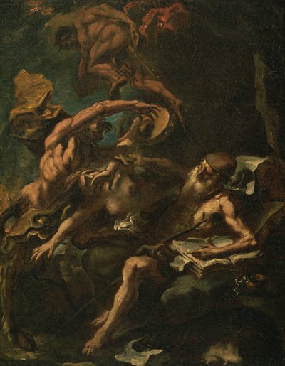 The Temptation of St. Anthony by Sebastiano Ricci