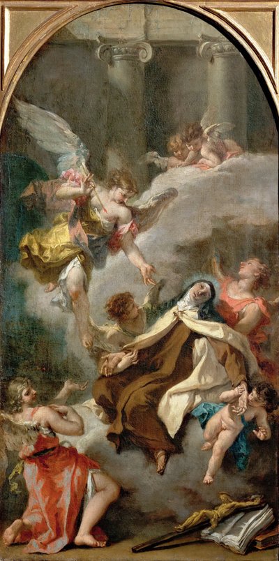 The Vision of Saint Teresa of Avila by Sebastiano Ricci