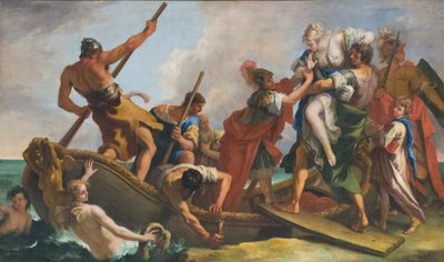 The Abduction of Helen (early 18th century) by Sebastiano Ricci