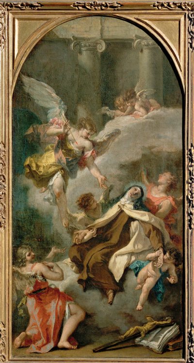 The Ecstasy of Saint Theresa of Avila by Sebastiano Ricci