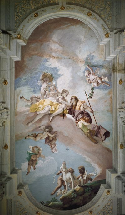Venus and Adonis by Sebastiano Ricci