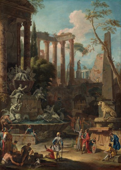 Memorial to Admiral Sir Clowdisley Shovell by Sebastiano Ricci and Marco Ricci