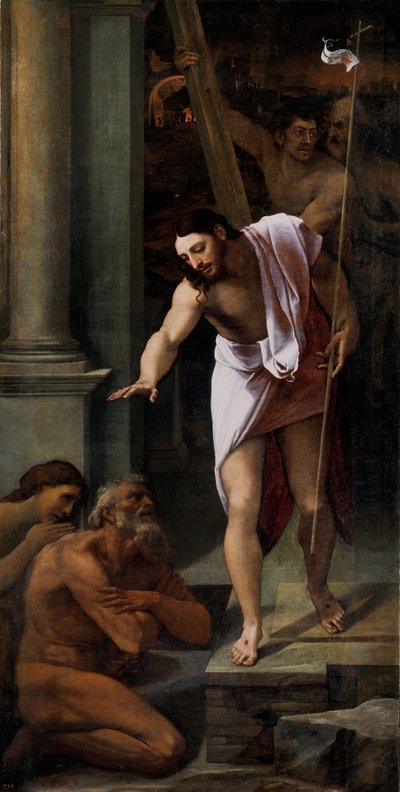 Christ in Limbo by Sebastiano del (c.1485 1547) Piombo
