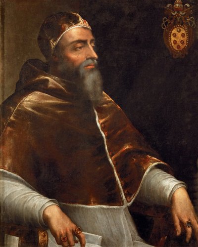 Portrait of Pope Clement VII (1478-1534) by Sebastiano del (circle of) Piombo
