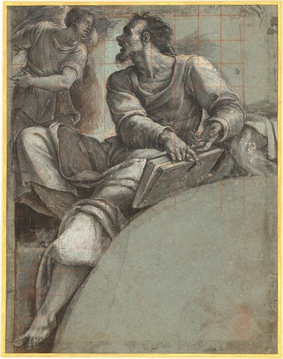 A Prophet Addressed by an Angel by Sebastiano del Piombo