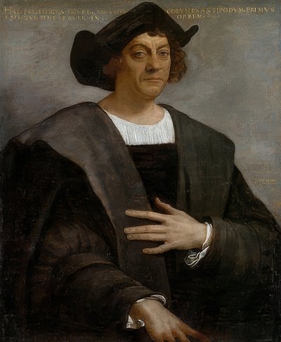 Portrait of a Man, Allegedly Christopher Columbus. 1519 by Sebastiano del Piombo