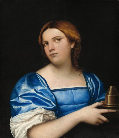 Portrait of a Young Woman as a Wise Virgin, c. 1510 by Sebastiano del Piombo