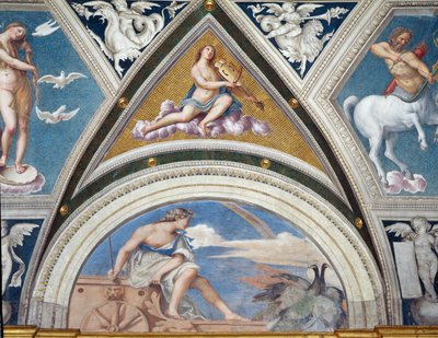 The Loggia of the Galatea (detail) by Sebastiano del Piombo