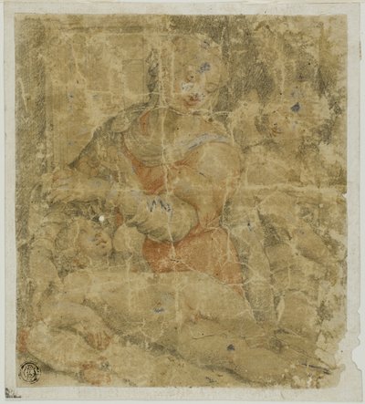 Virgin and Child with Angel by Sebastiano del Piombo