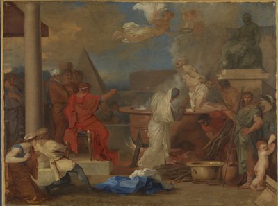 The Martyrdom of Apostle John by Sébastien Bourdon