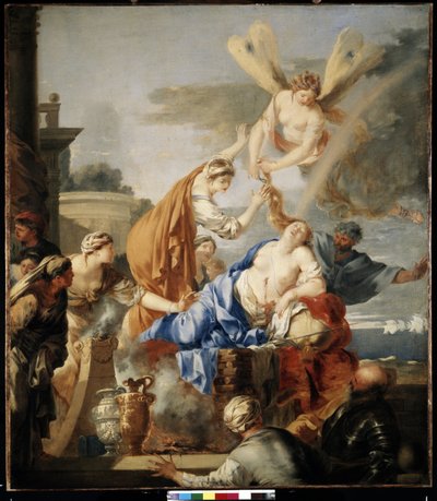 The Death of Dido by Sébastien Bourdon