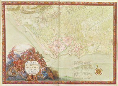 Plan of Le Havre, from the 
