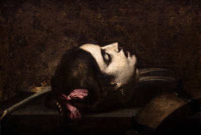 Head of Saint Catherine of Alexandria by Sebastián de Llanos y Valdés