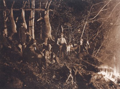 The Antlers, Open Camp, Raquette Lake by Seneca Ray Stoddard