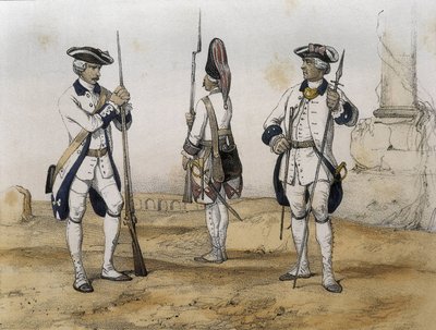 Line Infantrymen during the reign of Charles III of Spain by Serafin Maria Earl of Clonard De Sotto