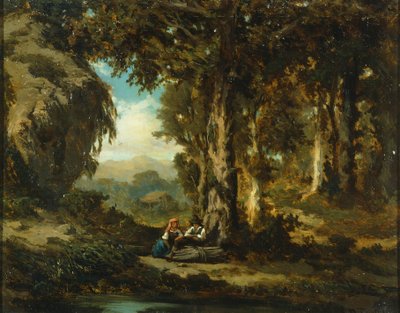 Figures in wood by Serafino de Tivoli