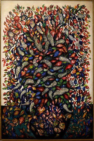 Flowers and fruit by Seraphine Louis