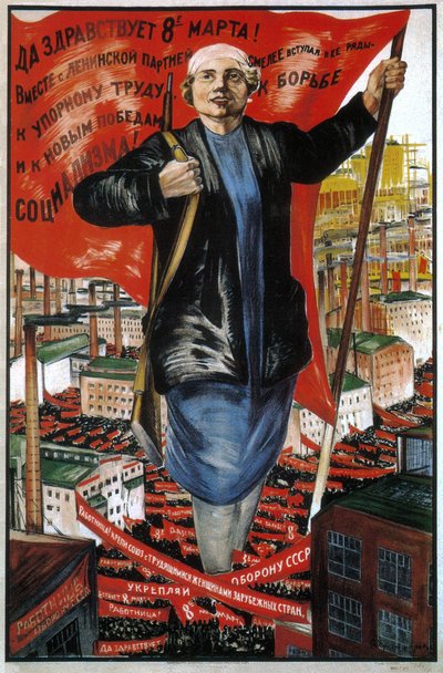 Long live March 8! by Sergei Alexandrovich Khristoforov