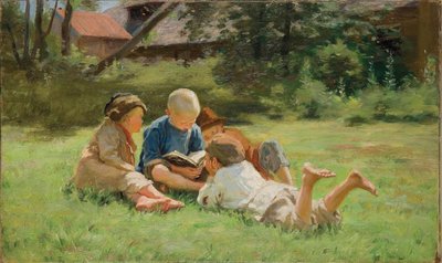 Children by Sergei Arsenevich Vinogradov