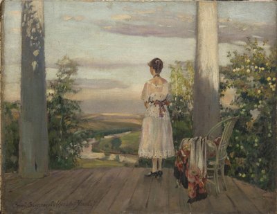 Country House of Anton Chekhov at Melikhovo, 1910s by Sergei Arsenevich Vinogradov