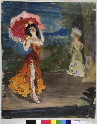 Dancer by Sergei Arsenevich Vinogradov