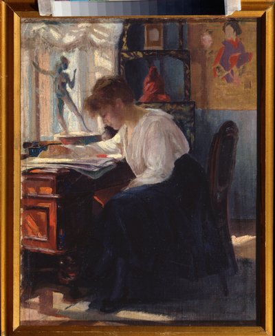 In a Study by Sergei Arsenevich Vinogradov