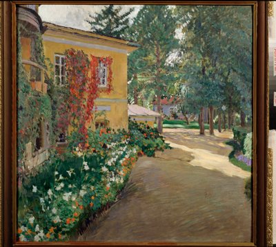 In a Country Estate by Sergei Arsenevich Vinogradov